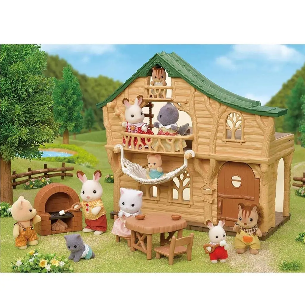 Игровой набор Sylvanian Families Lakeside Lodge Photo 6