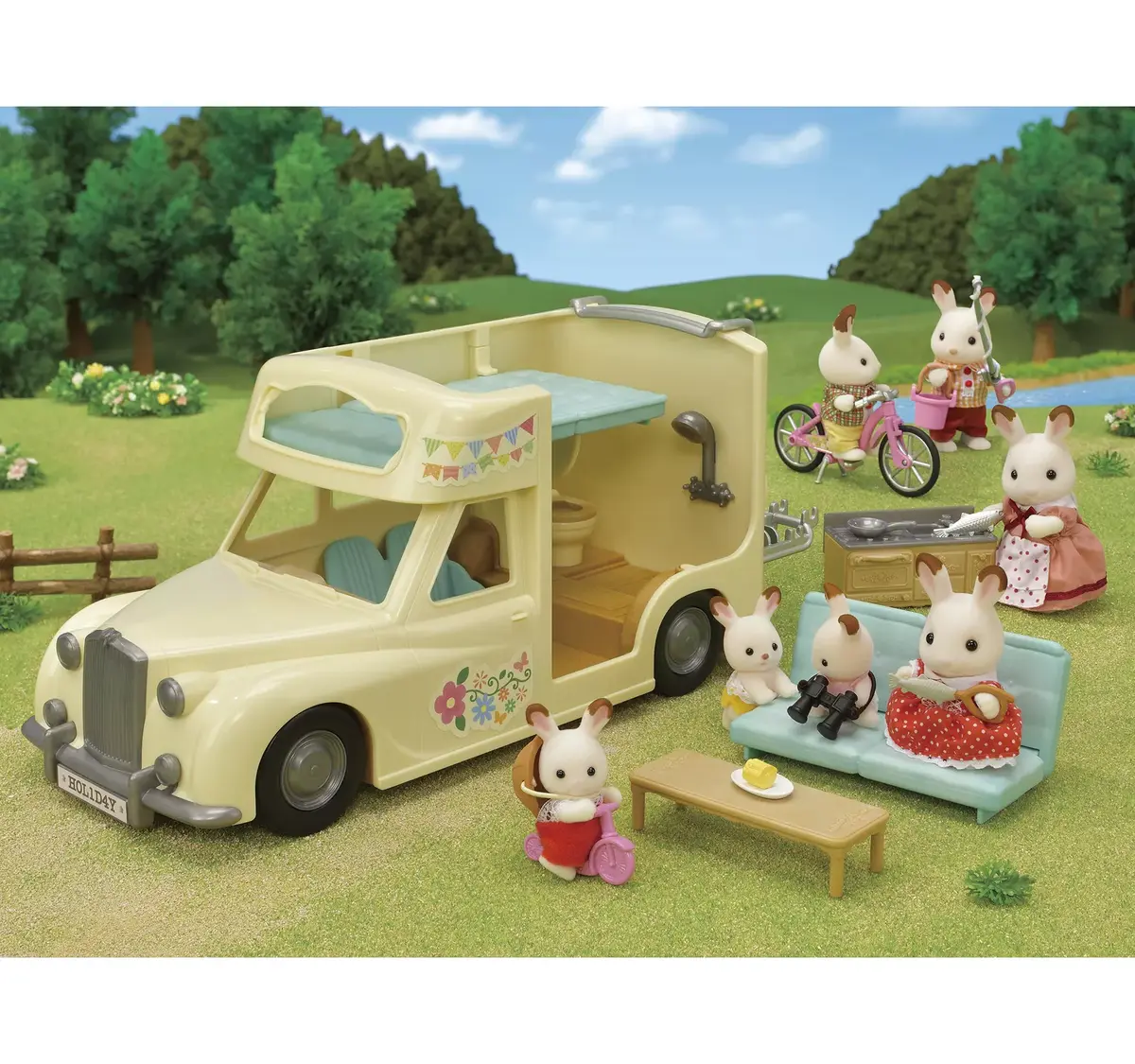 Epoch Sylvanian Families Family Campervan rotaļlieta Photo 5