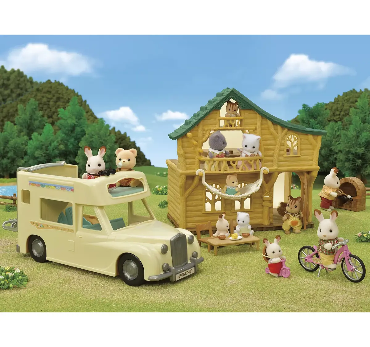 Epoch Sylvanian Families Family Campervan rotaļlieta Photo 8