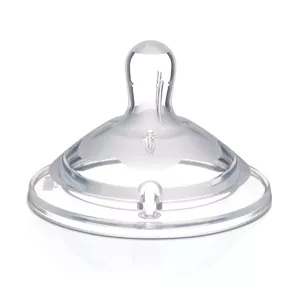 Клапан против колик CHICCO Natural Feeling — силиконовый, прозрачный