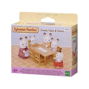 Galda un krēslu komplekts — Epoch Sylvanian Families, polistirols, krāsains, paredzēts no 3 gadiem