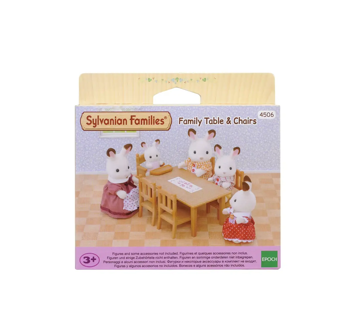 Epoch Sylvanian Families galds un krēsli Photo 2