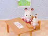 Epoch Sylvanian Families galds un krēsli Photo 4