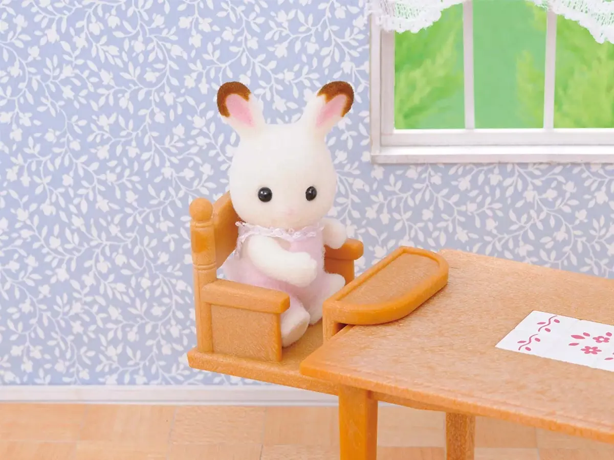 Epoch Sylvanian Families galds un krēsli Photo 6