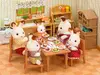 Epoch Sylvanian Families galds un krēsli Photo 7