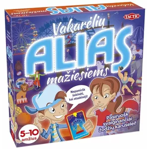 Настольная игра TACTIC Alias Junior Party — литовская версия для семейных и детских вечеринок