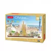 3D пазл Cubicfun MC256h Barcelona City Line Photo 3