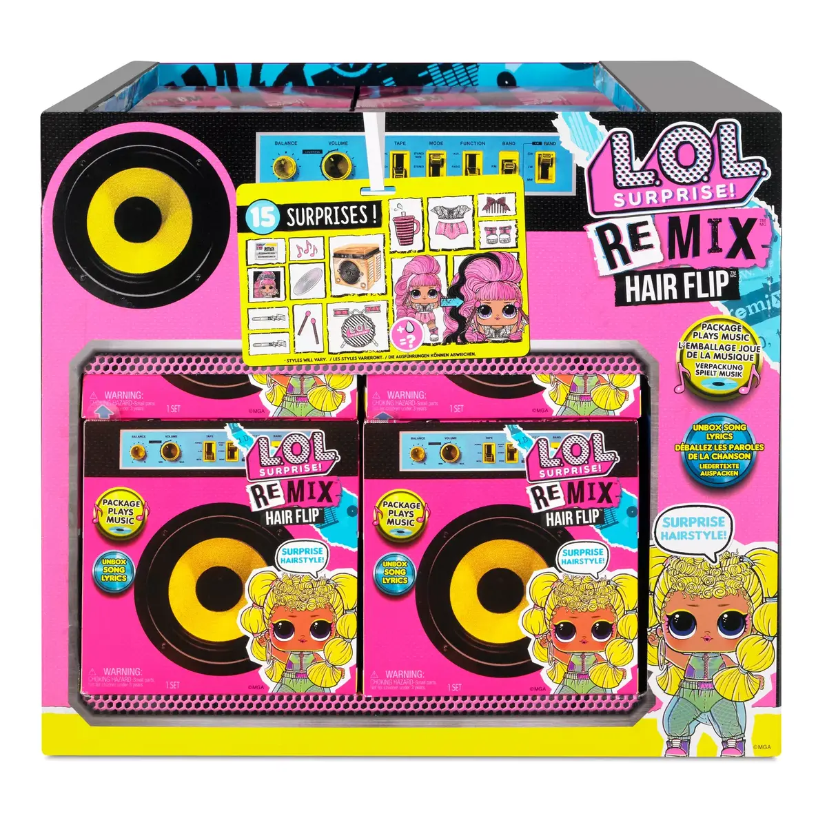 L.O.L. Surprise! Remix Hairflip Tots lelle — Mga Photo 2