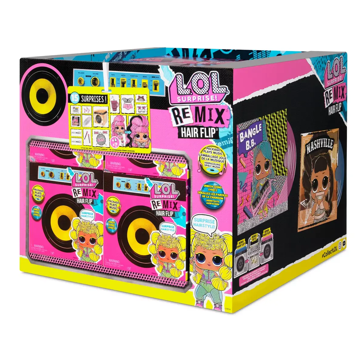L.O.L. Surprise! Remix Hairflip Tots lelle — Mga Photo 4