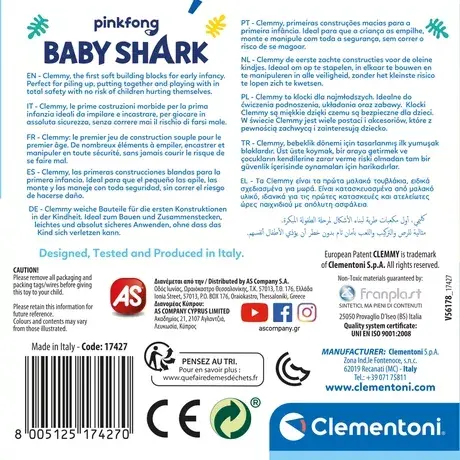 Clementoni Baby Shark educational toy Photo 3