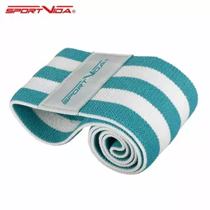 SportVida Fitness & Crossfit Hip Band Rubber for buttock & lower muscle 40*7,6cm Turquoise