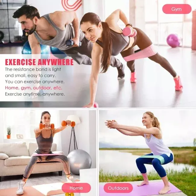 SportVida SV-HK0253 петля для бедер 40x7,6 см Photo 7