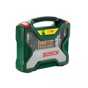 Drill bit set Bosch 70-piece X-Line Titanium set