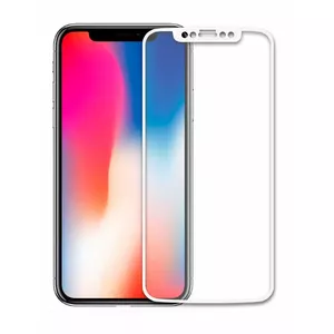 Tempered Full Cover Glass Screen Protector Evelatus for Apple iPhone X 2.5D Anti-Static