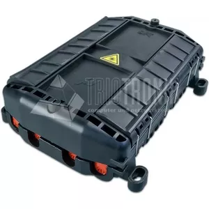 Fiber splice closure Lightwin Mini 2L for underground installation, 2-way compact FTTx enclosure