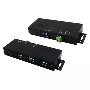 Интерфейсный хаб EXSYS EX-1517HMVS USB 3.2 Gen 1 Черный