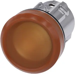 Siemens Amber Indicator Light 3SU10516AA000AA0 Metal IP69K 22mm