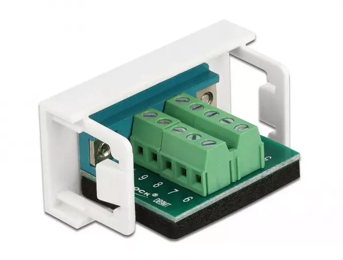 Terminal Block DeLOCK Easy 45 Module D-Sub 9 pin male to 10 pin Photo 2
