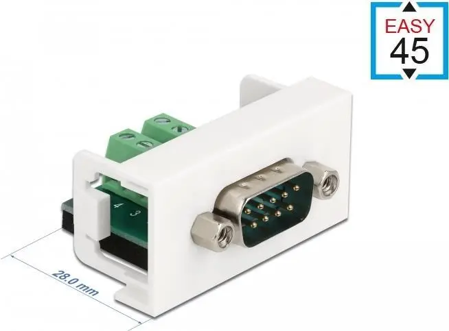 Klemju bloks DeLOCK Easy 45 Module