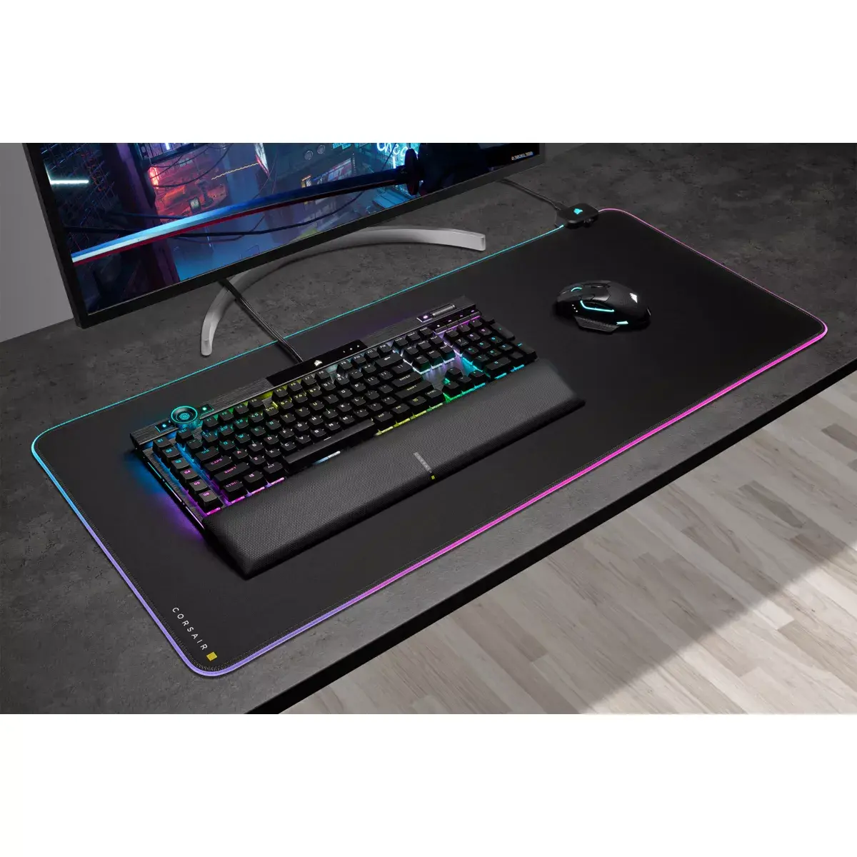 Игровой коврик CORSAIR MM700 RGB Photo 3