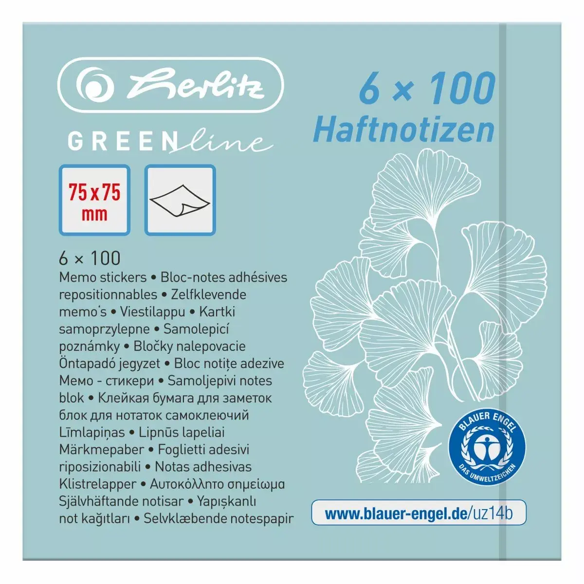 Piezīmju papīrs Herlitz 50033430 Photo 3