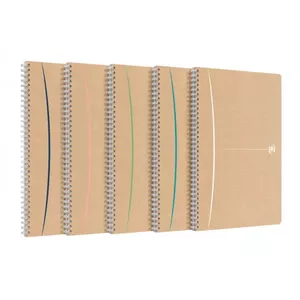 Writing notebook Oxford 400141848 A4 90 sheets Assorted colours