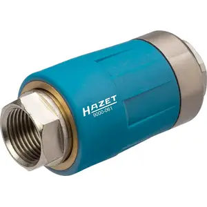 Предохранительная муфта Hazet 9000-061 1/4" 10 бар, быстросъёмное пневматическое соединение