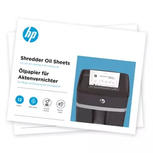 HP 9133 papīra smalcinātāja piederums Eļļojošas loksnes 12 pcs