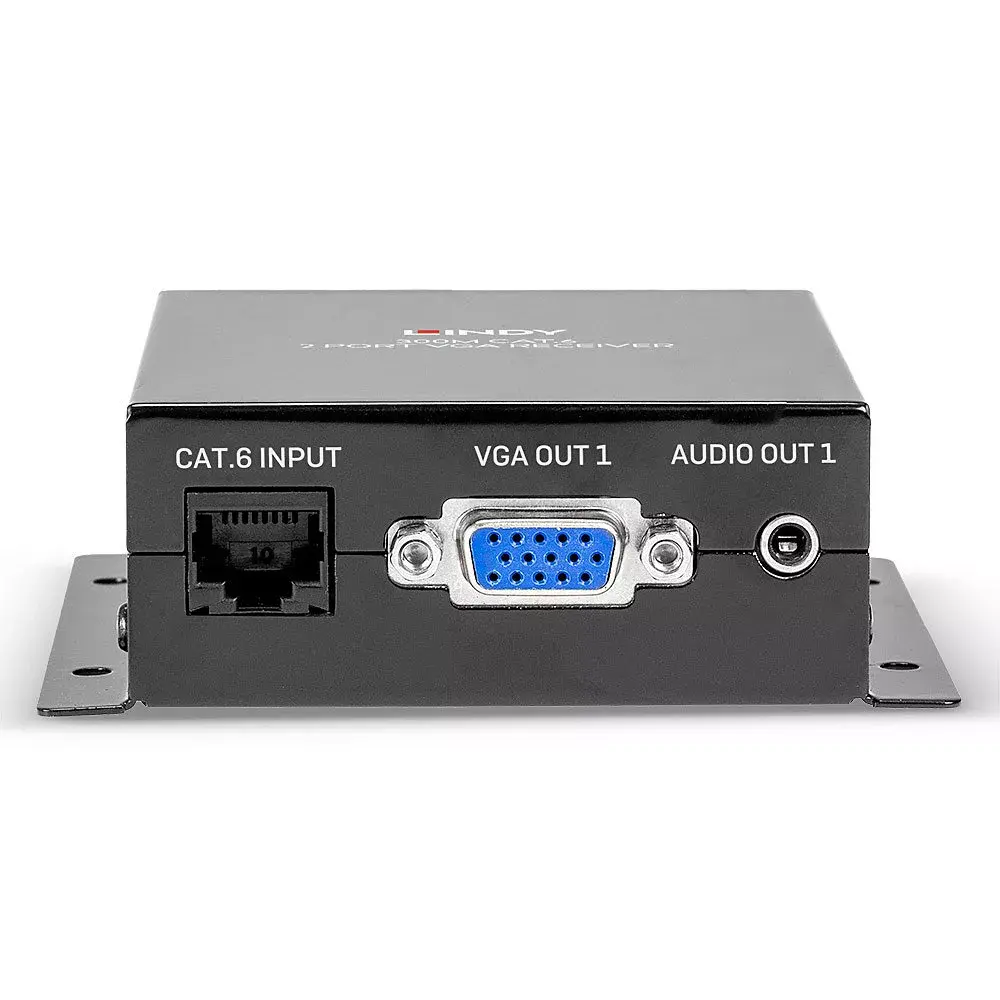 VGA Receiver Lindy 300m Cat.6 2 Port Photo 4