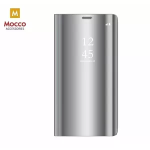 Чехол Clear View для Samsung Galaxy A42 5G от Mocco — серебристый