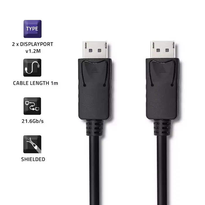 DisplayPort cable Qoltec 50372 Photo 2