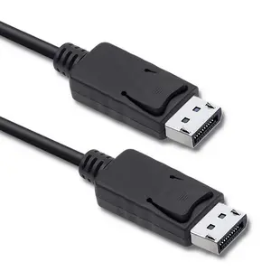 Qoltec 50373 DisplayPort Cable Male to Male 2 m Black 4K Resolution