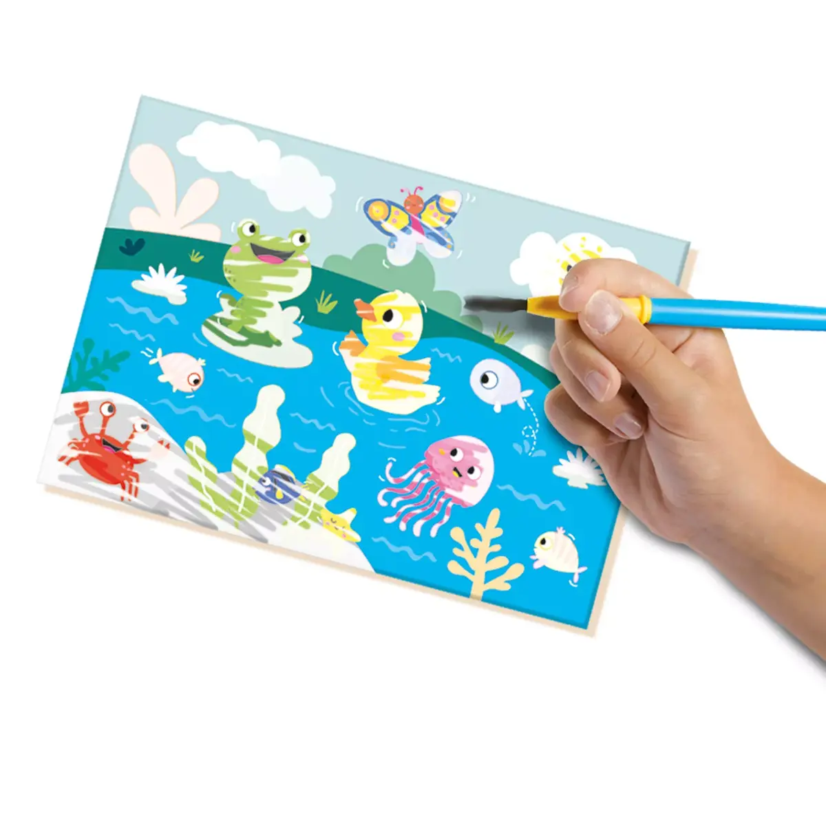 SES My First Colouring with water - Hidden animals Photo 2