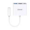 Хаб Savio AK-48 USB Typ C - HDMI USB 3.0 PD Photo 5