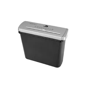 Paper shredder Genie 106 S — strip shredding, 22 cm working width, 6 mm cut, 220 W, Silver/Black