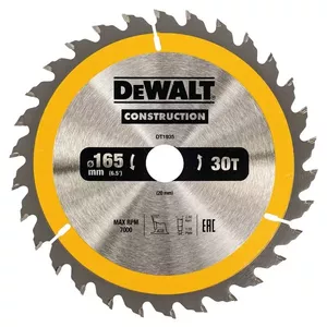 Circular saw blade DeWALT DT1935-QZ 16.5 cm