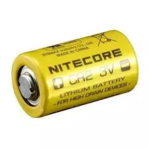 BATTERY LITHIUM CR2 3V/CR2 LITHIUMBATTERY NITECORE