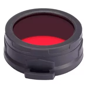 Nitecore NFR70 gaismas ķermeņa filtrs Sarkans