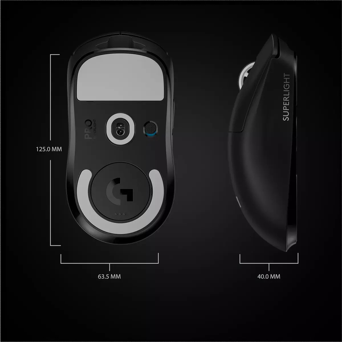 Spēļu pele Logitech PRO X SUPERLIGHT Photo 8