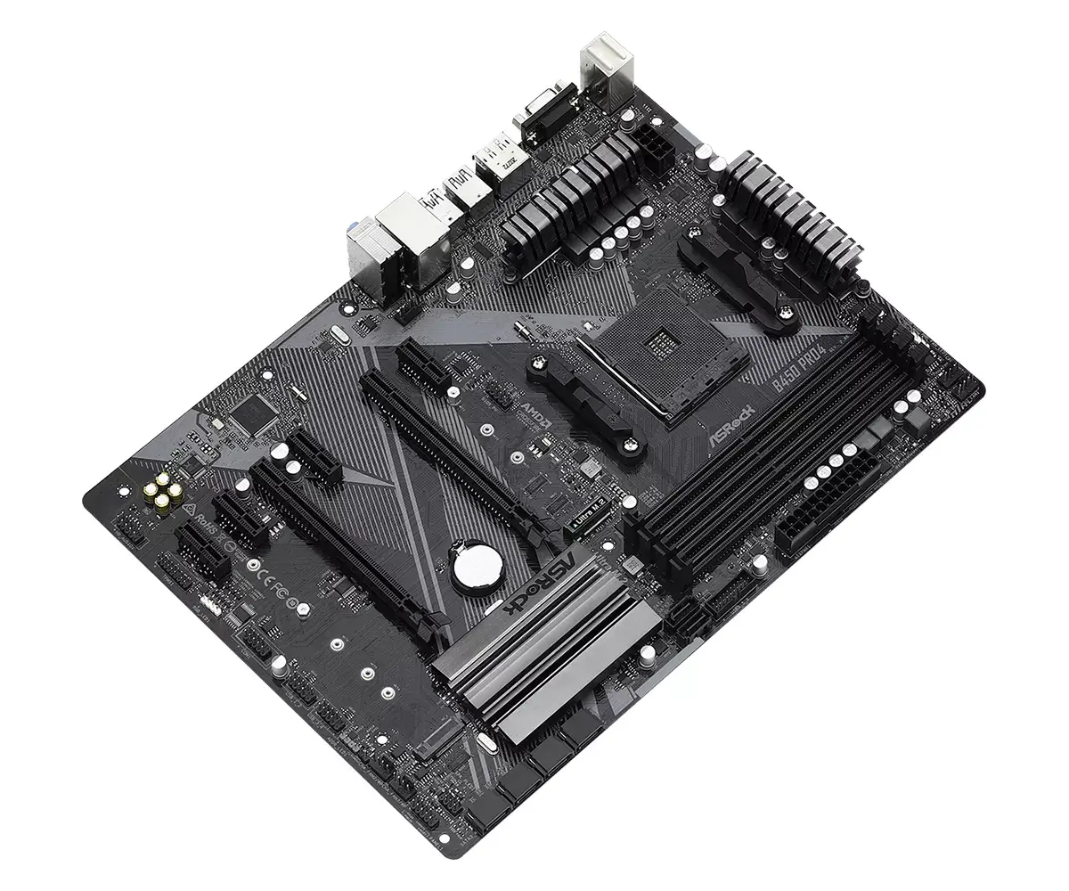 Pamatplate Asrock B450 Pro4 R2.0, 90-MXBEE0-A0UAYZ Photo 3