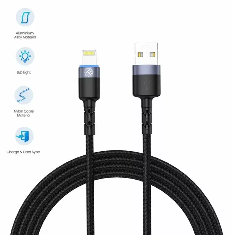 Tellur USB to Lightning cable 1.2 m Photo 2