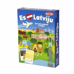 TACTIC Galda spēle "Es mīlu Latviju" (Latviešu val.)