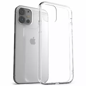 Silicone case Mocco MO-BC18M-AP-12M-TR for Apple iPhone 12 Mini, transparent, 1.8 mm