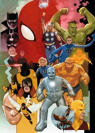 Clementoni Marvel 80 1000-piece jigsaw puzzle Photo 2