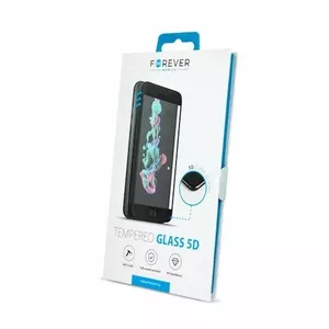 Закалённое защитное стекло forever для Samsung Galaxy S20 Plus — 5D, чёрная рамка