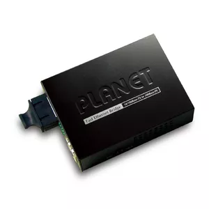 PLANET FT-802S50 network media converter 100 Mbit/s 1310 nm Single-mode Black