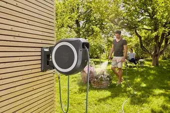 Sienas montāžas ruļļi Gardena RollUp Automātiska Photo 2