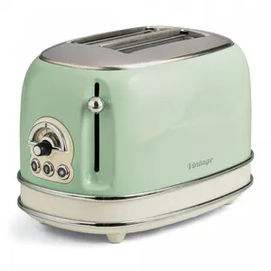 Ariete 155 Design 2 Slice Toaster Pastel Green Photo 1