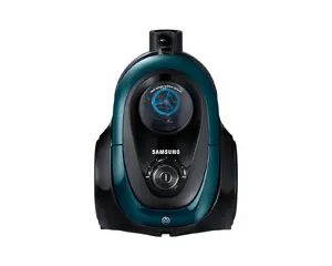 Пылесос Samsung VC07M21A0VN цилиндрический для сухой уборки без мешка 700 Вт 1.5 л циклонный фильтр твердый пол ковер черный синий мятный