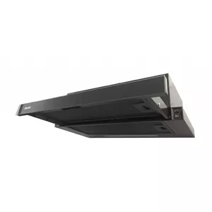 Built-in hood MAAN Corona 2 G 60 — 600 mm, carbon filter, max extraction 315 m³/h, 3 speeds, noise 49–63 dB, black